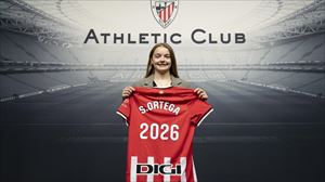 Sara Ortegak kontratua berritu du Athleticekin 2026ra arte