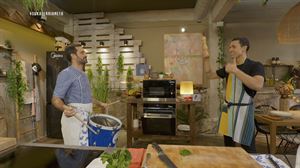 Sukaldaritza eta danborrada Iñigo Mendizabalekin