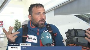 Alex Txikon etxean da dagoeneko