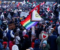 Más de 800 000 personas marchan contra la ultraderecha en toda Alemania 