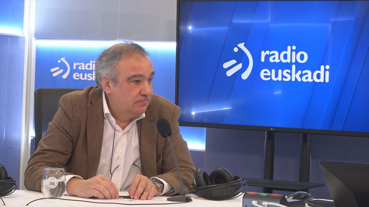 Eduardo Aretxaga, director general de Confebask, en Radio Euskadi 