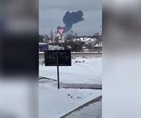 Un avión militar ruso con 65 prisioneros ucranianos a bordo se estrella cerca de la frontera con Ucrania