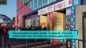 Nazioarteko turismo azokarik handienak ateak ireki ditu