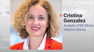 Entrevista a Cristina González (PSE) en Radio Euskadi