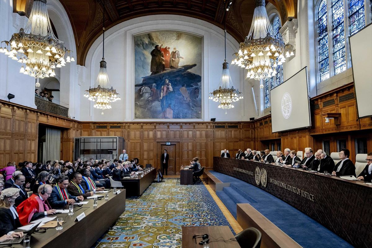 Corte Internacional de Justicia de La Haya. Foto: EFE