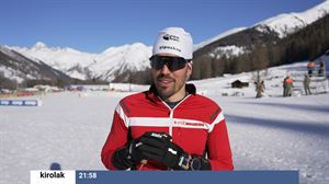 El esquiador tolosarra Imanol Rojo, en la Copa del Mundo