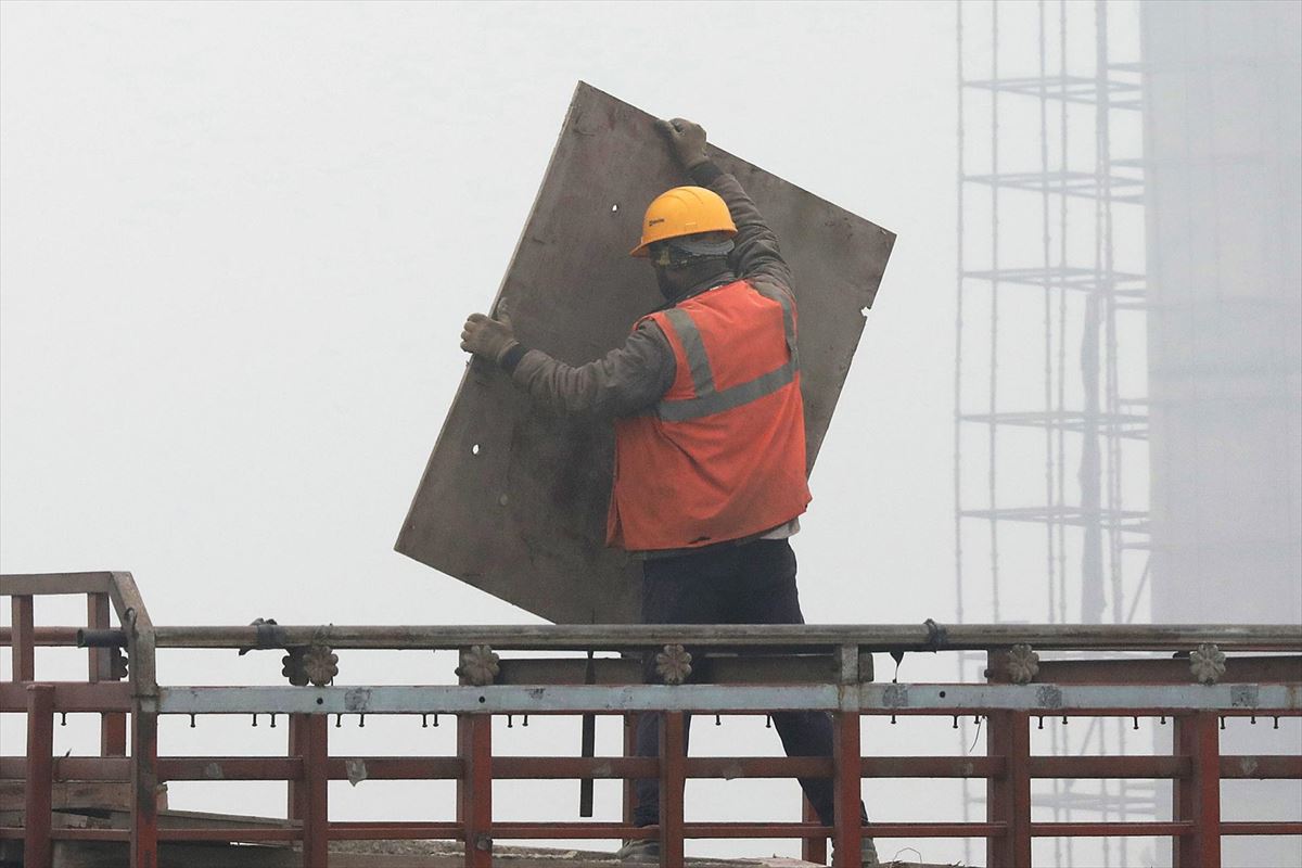 Un trabajador