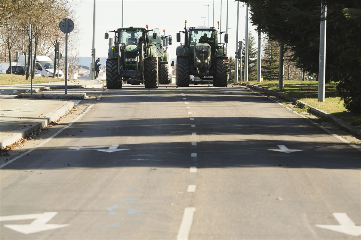 Tractores. Foto: EFE