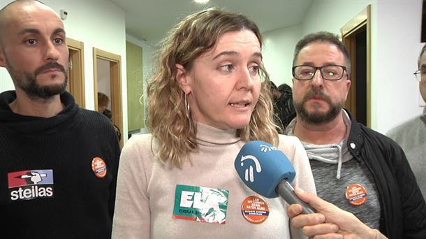 Miren Zubizarreta. EITB Mediaren bideo batetik ateratako irudia.