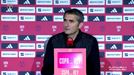 Ernesto Valverde: ''Esto solo es una primera parte de un doble partido; habrá que sufrir mucho para pasar'' 