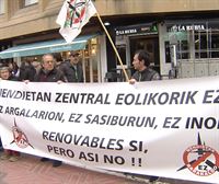 Euskal Herria Bizirik se manifesta en contra de la Ley de Transición Energética 