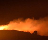 Se declara un incendio en Punta Lucero, Bizkaia 