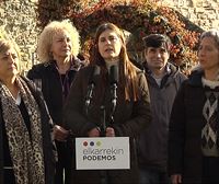 Elkarrekin Podemos critica la Ley de Transición Energética, y promete una propuesta de ley propia
