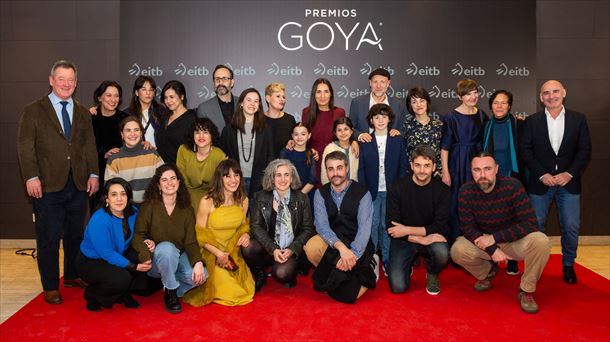 EITB euskal zinemarekin batera ari da ospatzen Goya sarien festa handia Valladoliden