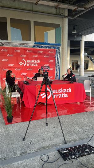 Leire Iturregi, Iñaki Guridi eta Jaime Otamendi