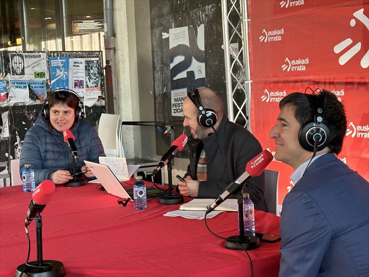 Ainhoa Etxaide, Iñaki Guridi eta Eneko Zarraoa