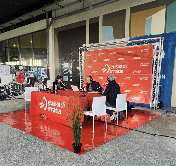 Leire Iturregi, Iñaki Guridi eta Jaime Otamendi