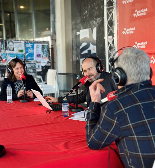 Leire Iturregi, Iñaki Guridi eta Jaime Otamendi