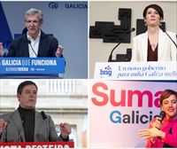 Principales candidaturas a la presidencia de la Xunta: perfiles y propuestas