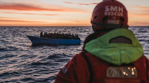 Rescate del Aita Mari en su duodécima misión en el Mediterráneo