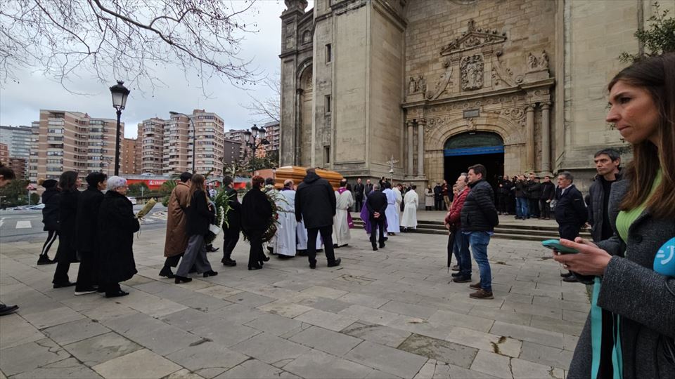 Funeral en memoria del obispo emérito de San Sebastián, Juan María Uriarte. Foto: EITB