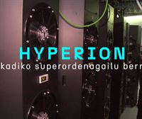 'Hyperion' superordenagailuak superkonputazioaren olinpoan kokatu du Euskadi