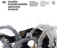 Jose Zugasti crea el cartel para la Quincena Musical de San Sebastián