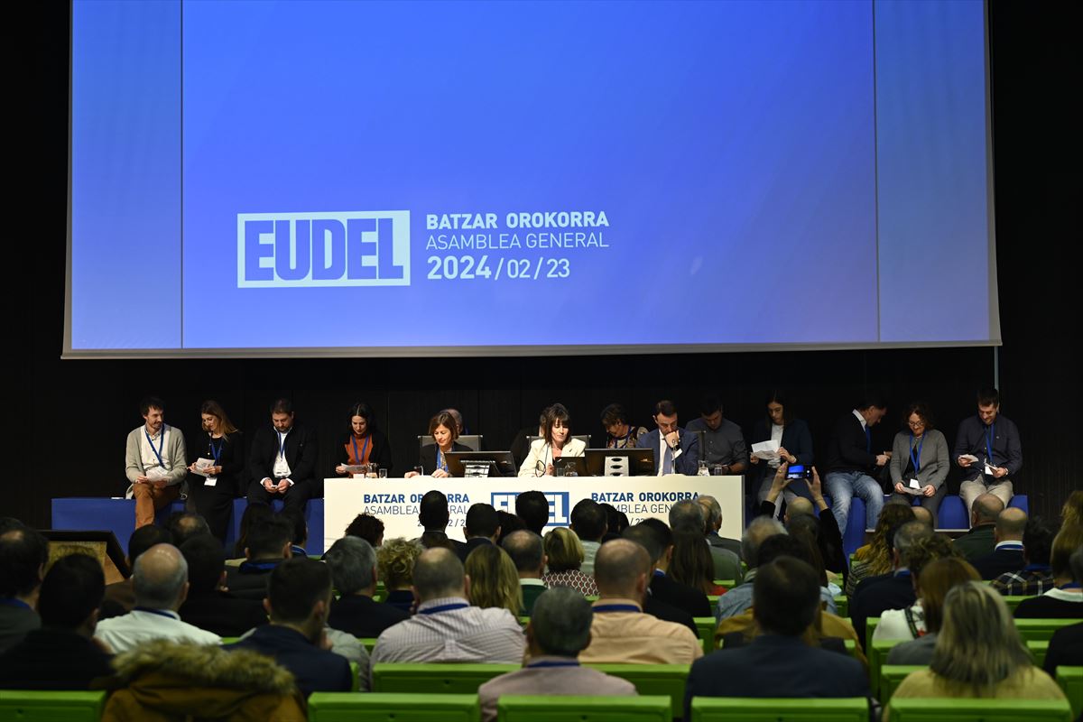 Primera Asamblea general de Eudel del nuevo mandato. Foto: Eudel. 