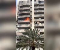 El incendio de Valencia comenzó en la quinta planta y se fue propagando al resto del edificio