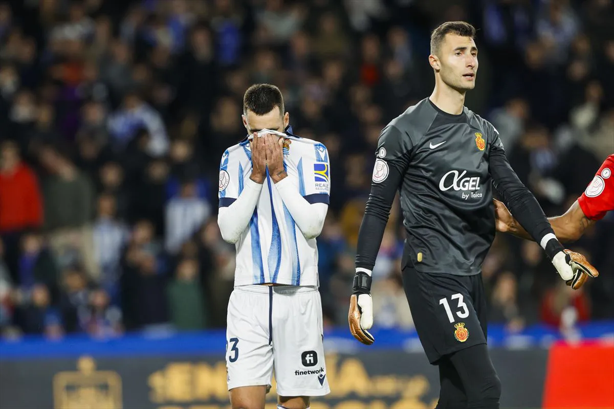 La Real Sociedad cae a los penaltis y el Mallorca pasa a la final