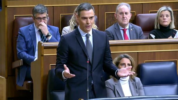 Pedro Sanchez, Espainiako Kongresuko kontrol saioan