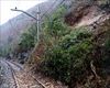 El desprendimiento de un talud corta el servicio ferroviario entre Elgoibar y Mendaro durante 10 días