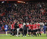 Goles y resumen del partido de vuelta de semifinales de la Copa del Rey Athletic-Atlético (3-0)