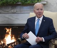 Joe Biden AEBko presidentea nahastu egin da berriro, eta Ukraina aipatu du Gazari buruz ari zenean