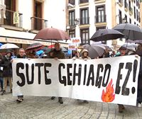 Vecinos de la Parte Vieja de Donostia piden una ordenanza contra incendios