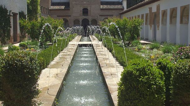 Los jardines de la Alhambra: Un claro ejemplo de los jardines árabes