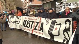 Martxoaren 3ko manifestazioa katedral berrian amaituko da, langileen hileta jendetsua gogora ekartzeko