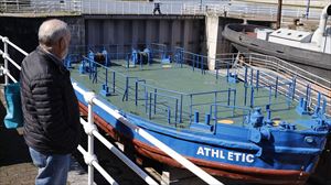 Horrelakoa izango litzateke gabarraren ospakizuna, Athleticek Errege Kopa irabazten badu