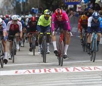 Jonathan Milanek irabazi du Tirreno-Adriaticoko laugarren etapa, eta lider kokatu da sailkapen nagusian
