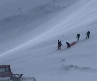 La Guardia Civil rescata a dos montañeros heridos tras una avalancha en Ezcaray