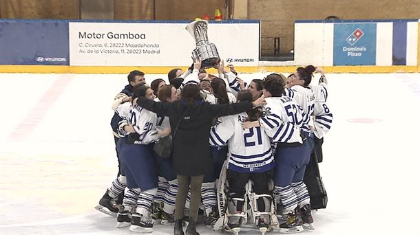 El Txuri-Urdin gana la Liga de Hockey Hielo.