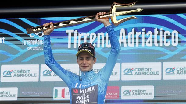 Vingegaardek nagusitasunez irabazi du Tirreno-Adriaticoko itzulia Argazkia: EFE