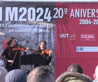 Homenajean a las víctimas del 11M en Atocha, en el 20 aniversario