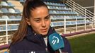 Nahia Aparicio: ''Gauzak garbi izanda, Atleticori lana zailtzen saiatuko gara''