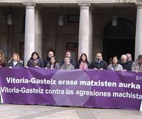 Vitoria-Gasteiz muestra su ''absoluto rechazo'' al intento de homicidio de una mujer por parte de su pareja