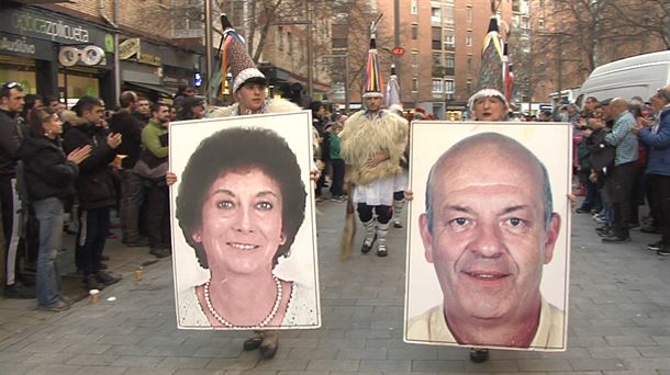 Homenaje a Ángel Berrueta, en el vigésimo aniversario de su asesinato. Foto: EITB Media