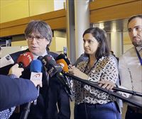 Puigdemont: Argi dago Kataluniara itzuli ahal naizela inbestidura saiorako