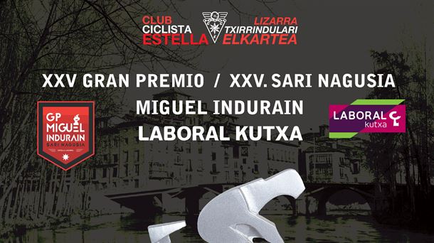 Cartel del XXV. Gran Premio Miguel Indurain