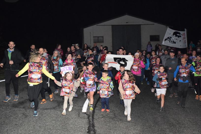 Desde Escaroz, camino de Pamplona. Foto: korrika.eus