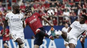 Derrota contundende de Osasuna ante el Real Madrid (2-4)